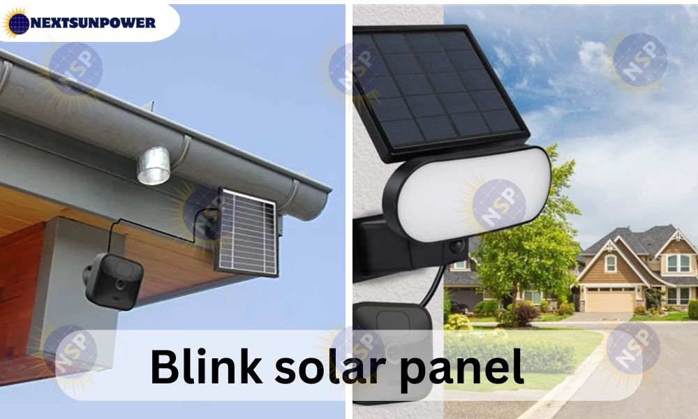 blink solar panel