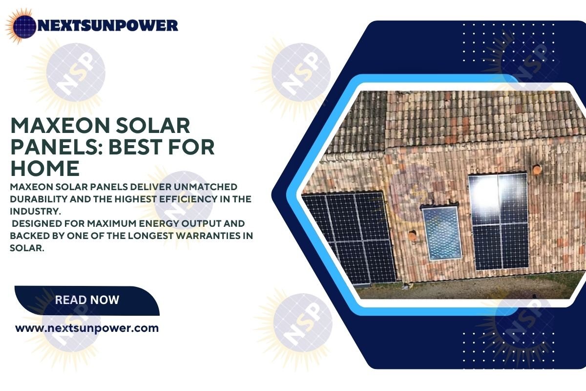 maxeon solar panels