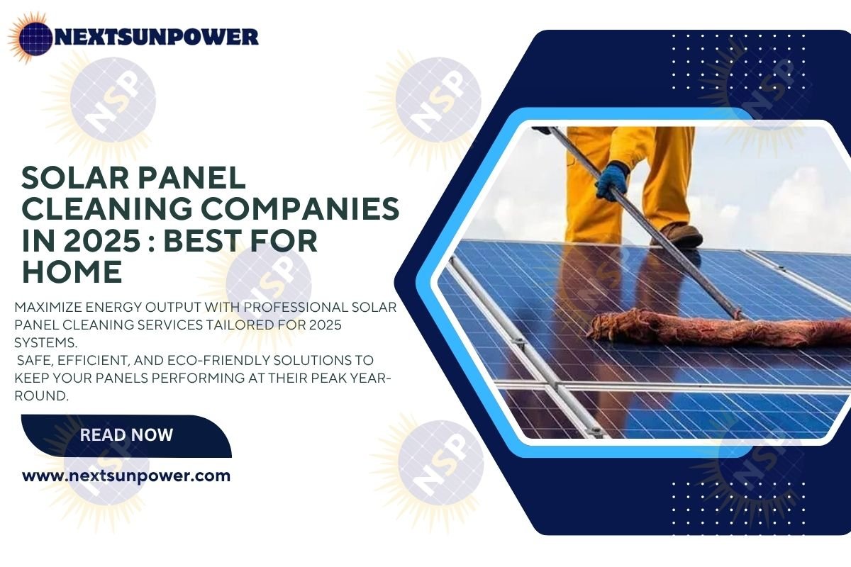 Solar Panel Cleaning Companies in 2025 