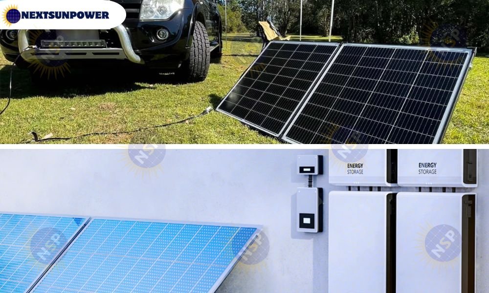 solar panel kit with battery and inverter