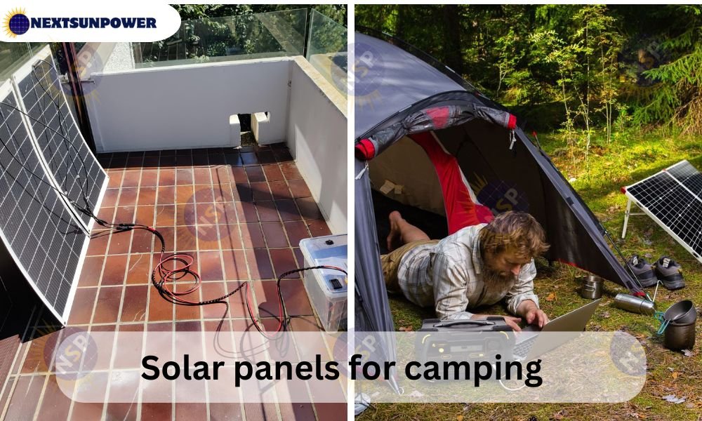 solar panels for camping