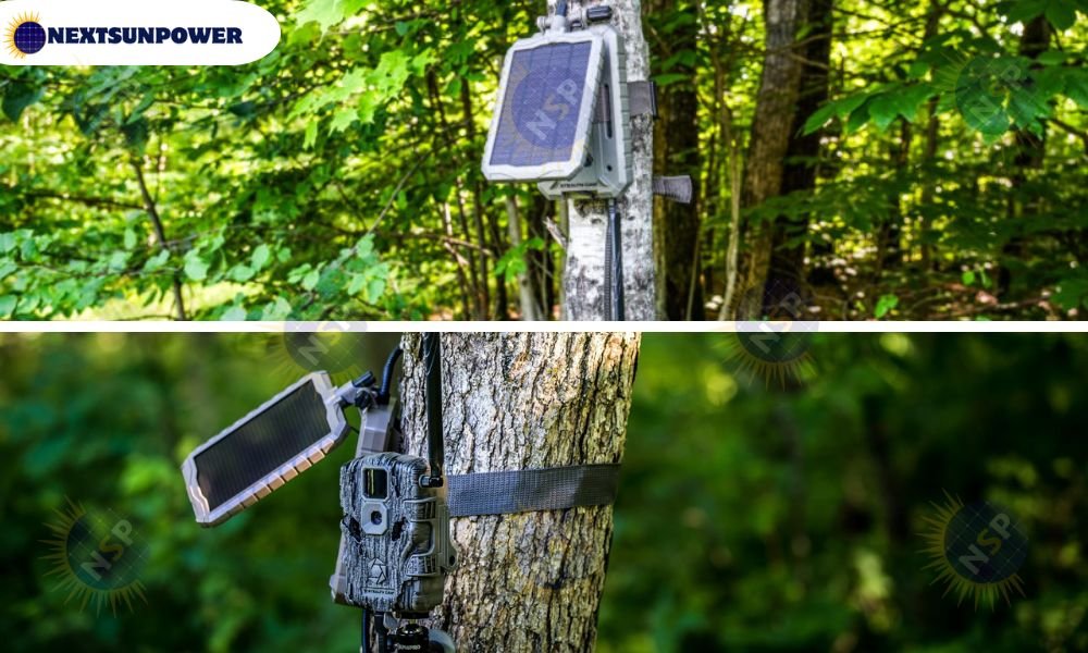 stealth cam solar panels