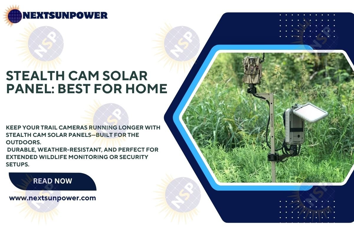 Stealth Cam Solar Panels: An Effective Powering of Your Trail Cameras