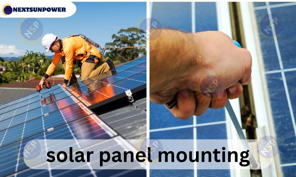 solar panel mounting